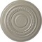 Ekena Millwork Oldham Ceiling Medallion (Fits Canopies up to 8 5/8"), Hand-Painted Pearl White, 18"OD x 1 1/4"P CM18OLPWS - alternate 1